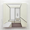 Rilievo #6 - sala da bagno con presenza